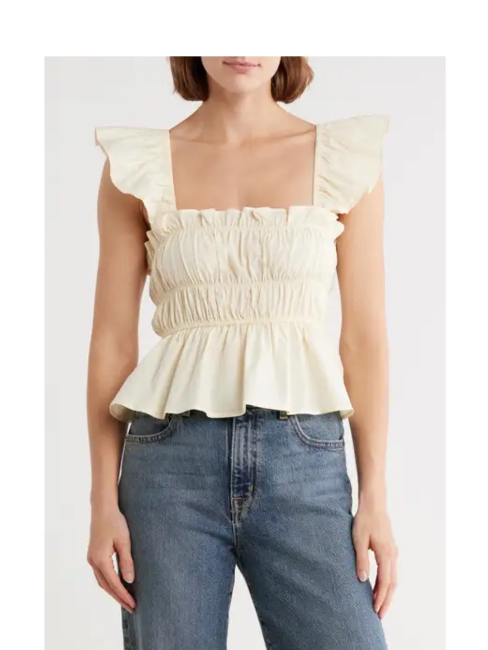 Elodie Preplum Top